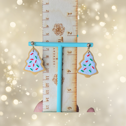 Gingerbread Tree Earrings